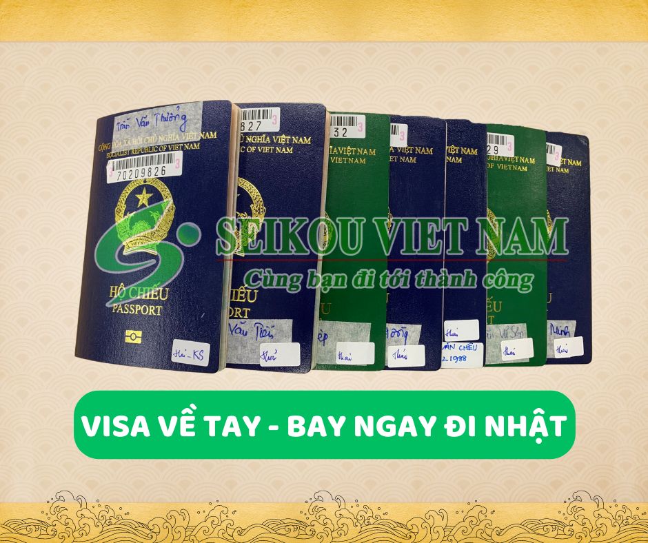 Visa về tay ngay trong tháng 8.2024